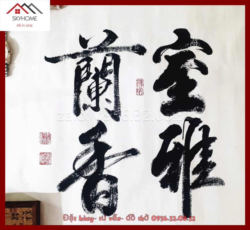 Chữ Thất- nhã- lan- hương